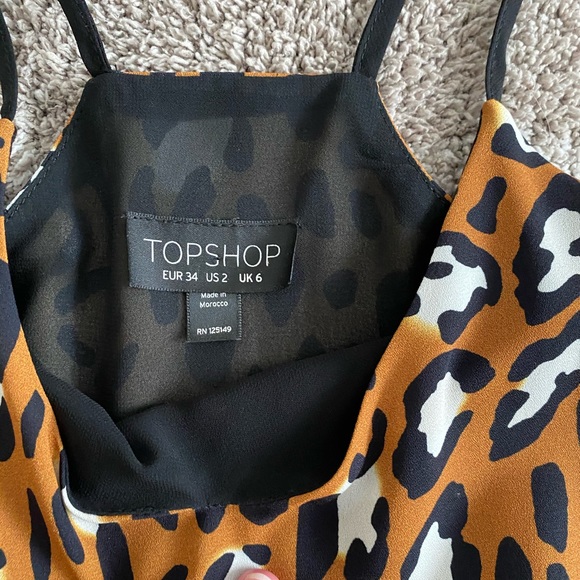 TOPSHOP Leopard Tank - Picture 2 of 3